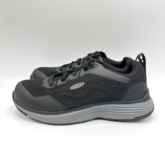 Keen Womens Size 6.5 Sparta 2 ESD Soft Toe Steel Grey Black Work Sneakers Shoes - Picture 6 of 12